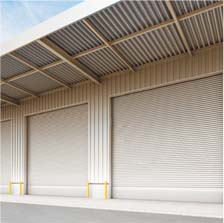 止水板付き重量シャッターアクアボトム