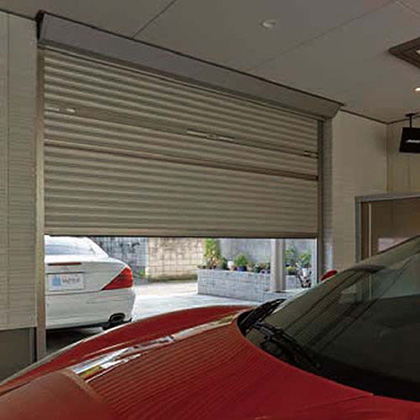 軽量アルミガレージシャッター小町様