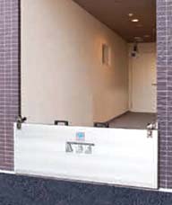 仕切りが無い開口部